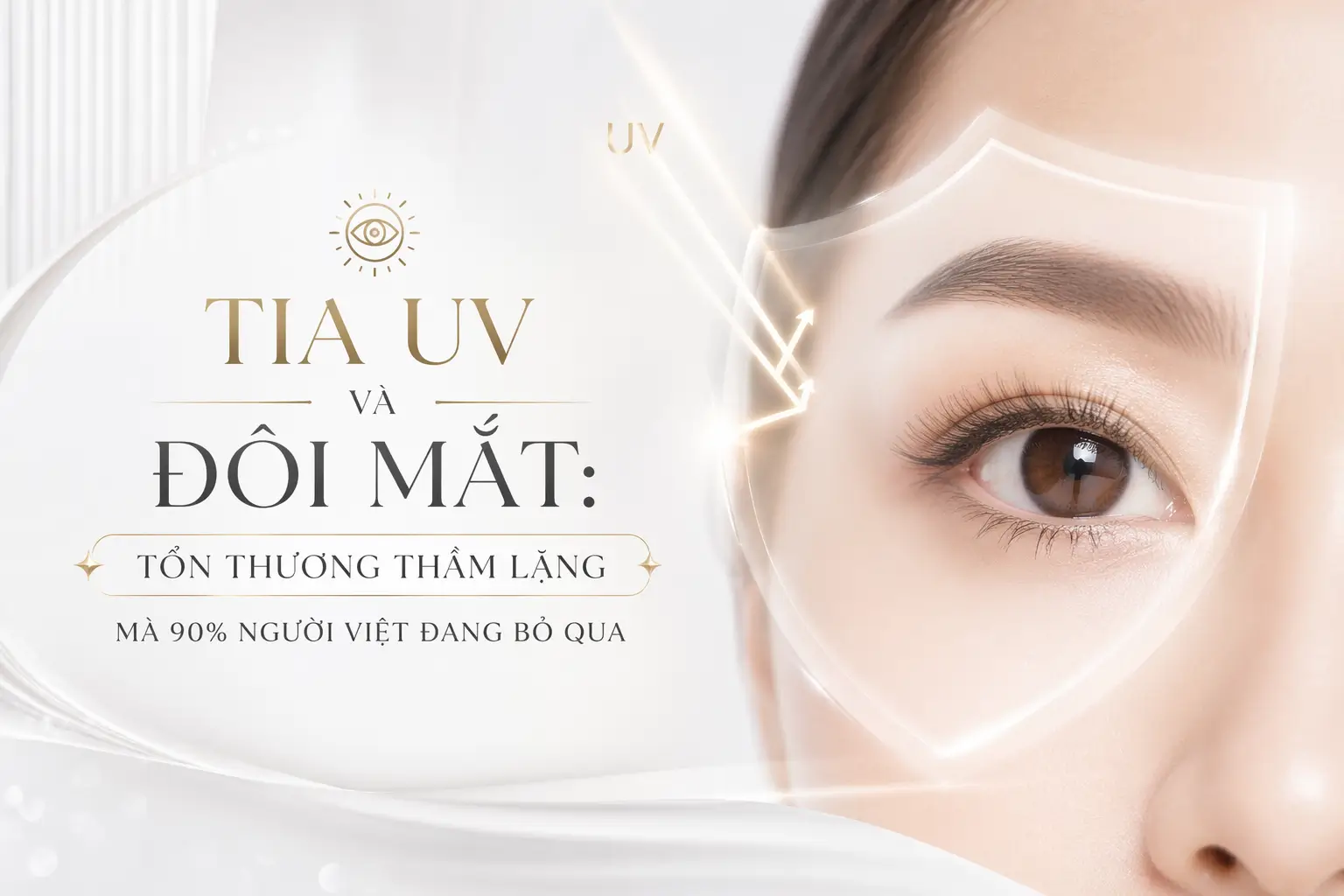 Tia UV Và Đôi Mắt: Tổn Thương Thầm Lặng Mà 90% Người Việt Đang Bỏ Qua