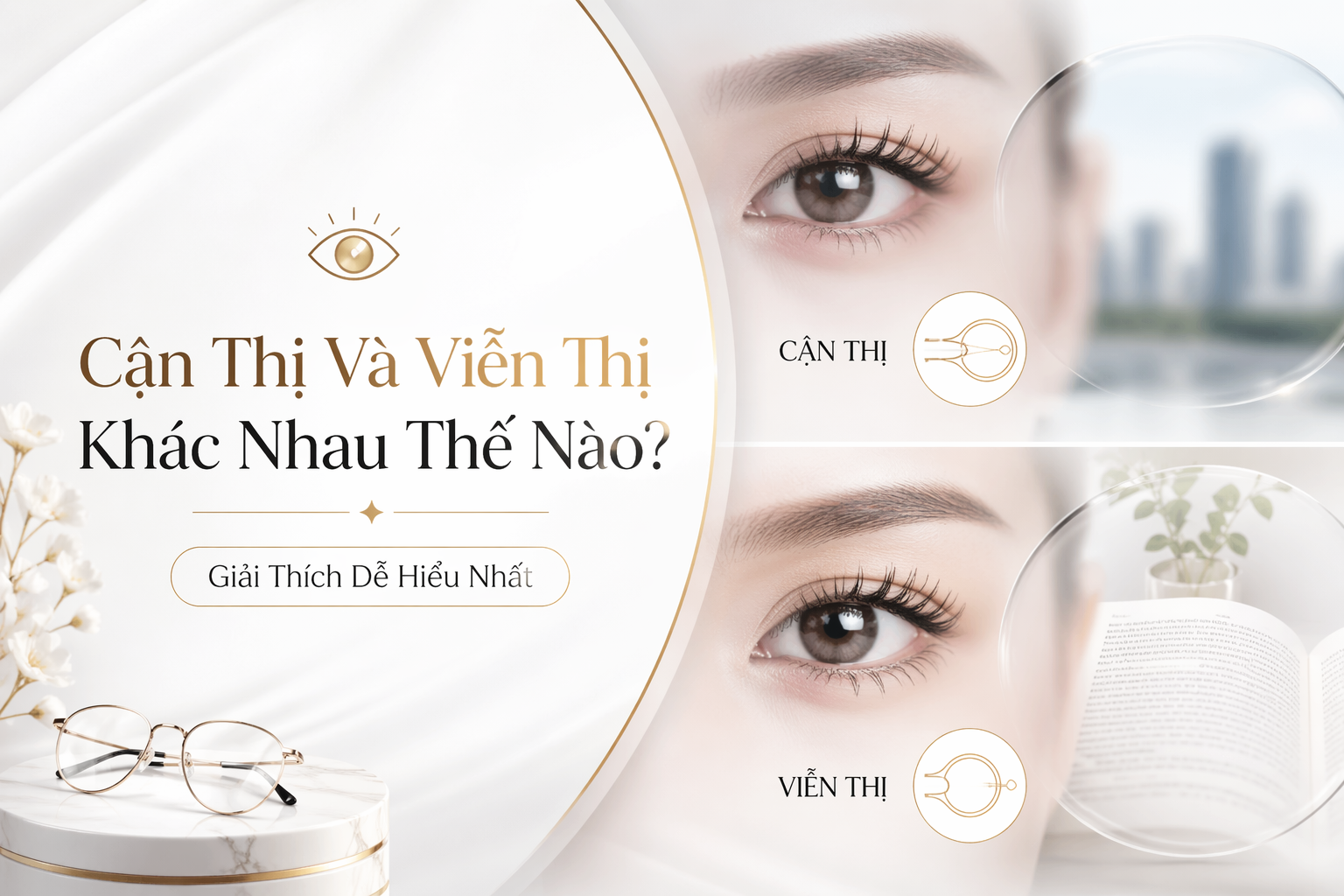 Cận Thị Và Viễn Thị Khác Nhau Thế Nào? Giải Thích Dễ Hiểu Nhất