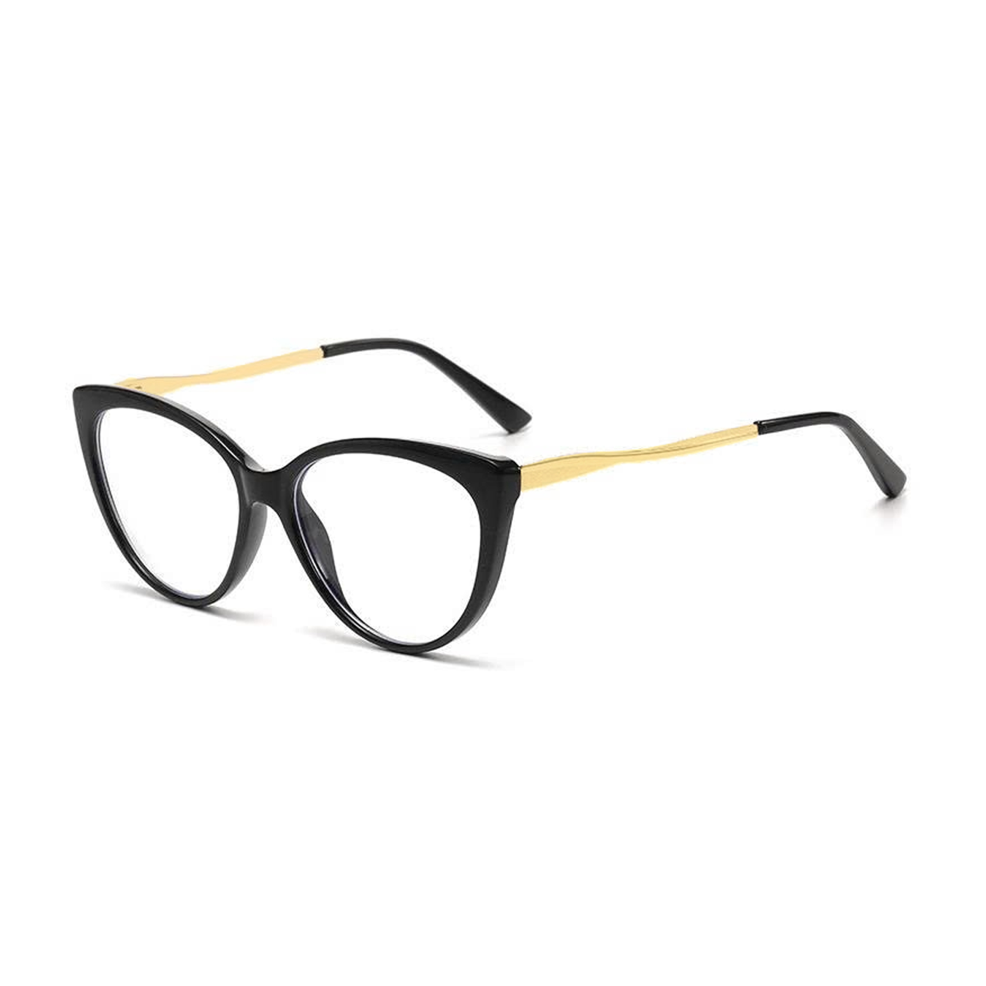 Gọng Kính Mắt Mèo Nhựa Phối Kim Loại MI31 – Phong Cách Cá Tính, Lắp Cận