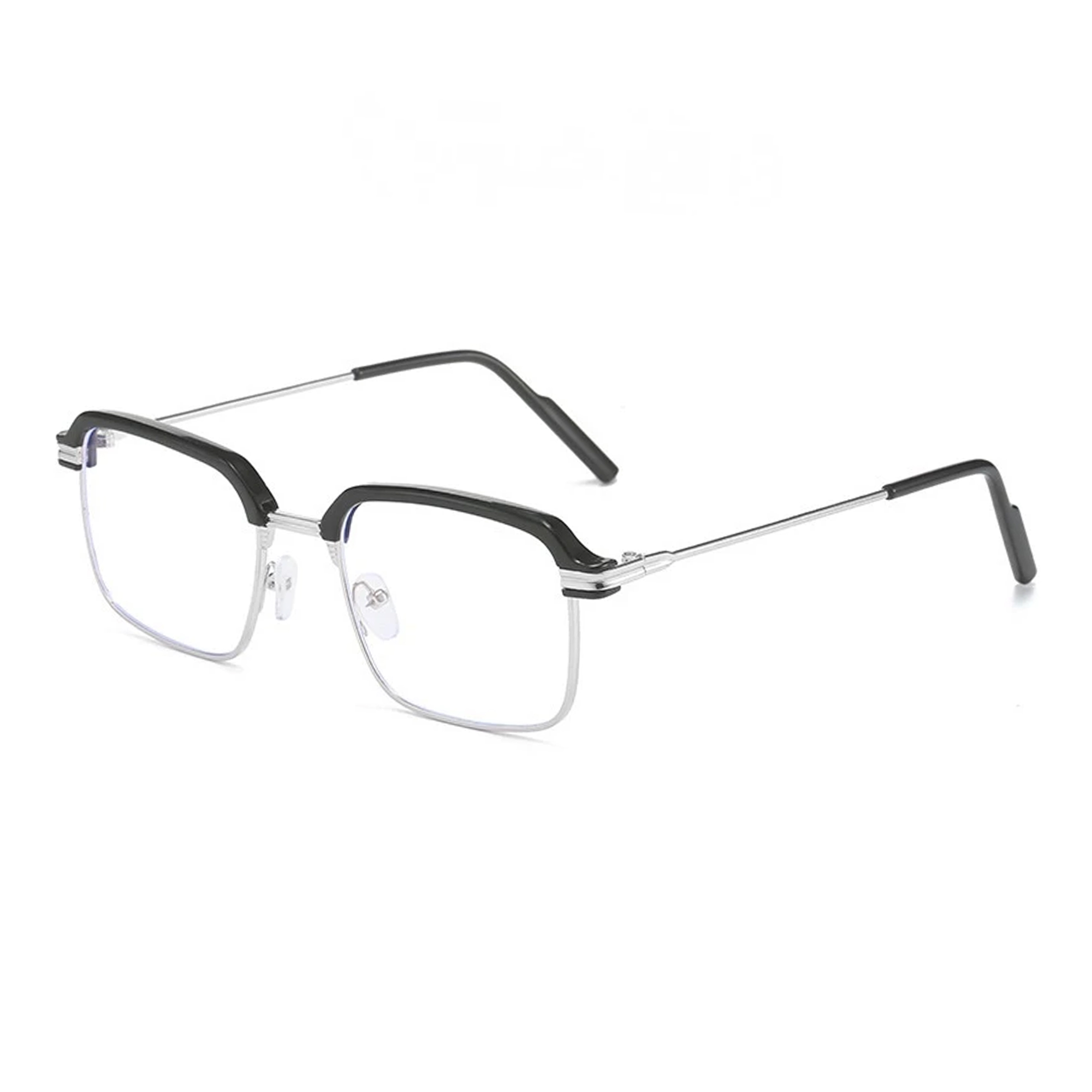 Gọng Kính Vuông Nhựa Chống Ánh Sáng Xanh MI105 – Lắp Tròng Theo Độ