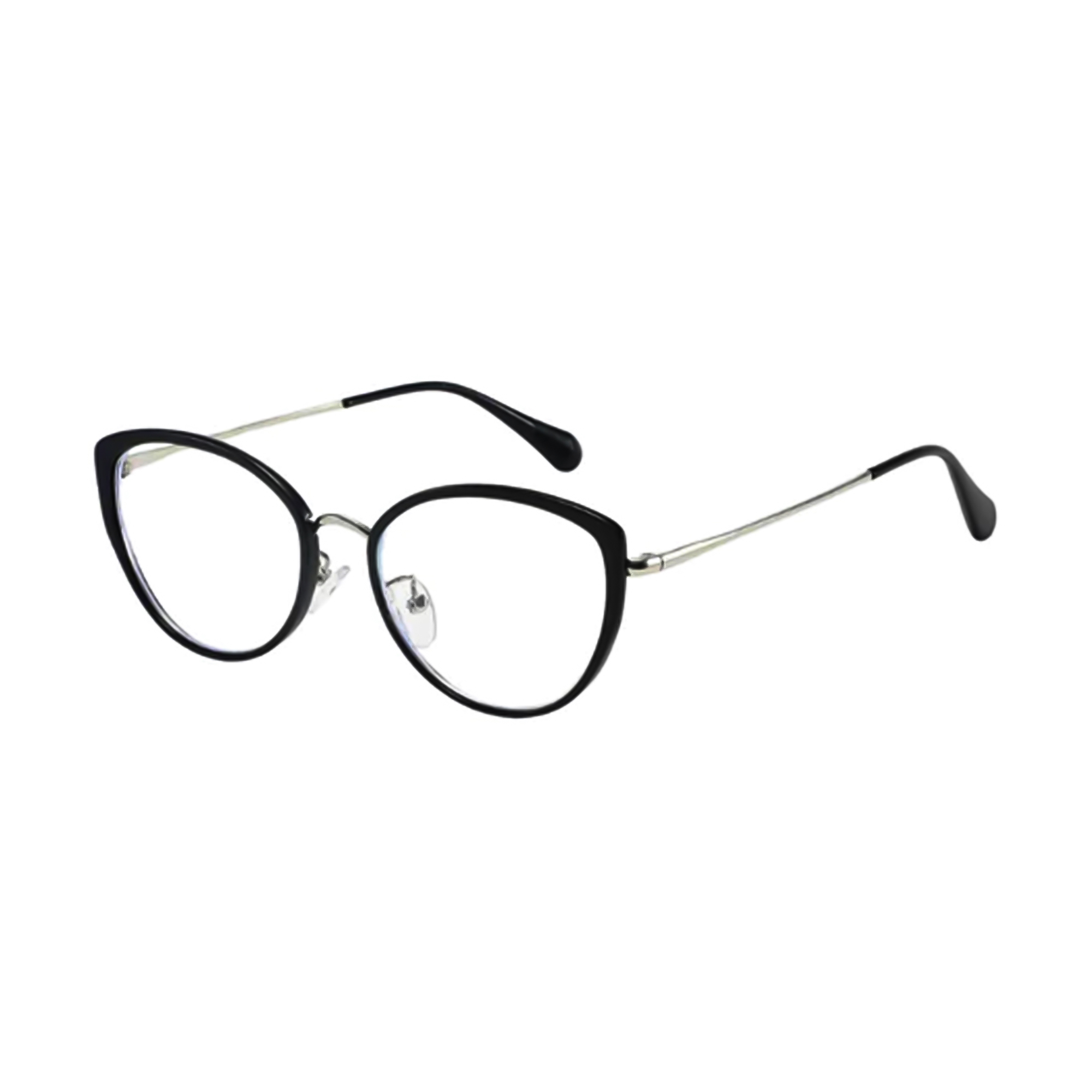 Gọng Kính Mắt Mèo Retro Nữ Kim Loại Mảnh MI01 – Đổi Màu, Lắp Cận