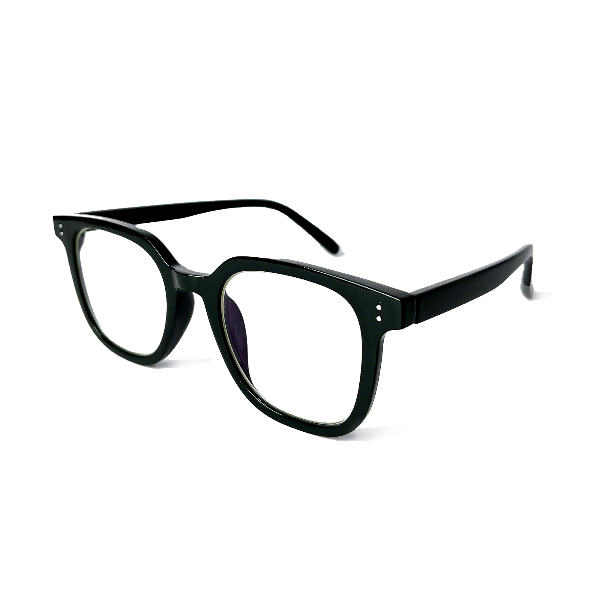 Gọng Kính Vuông Nhựa Retro Bản To MI104 – Phong Cách Nam Nữ