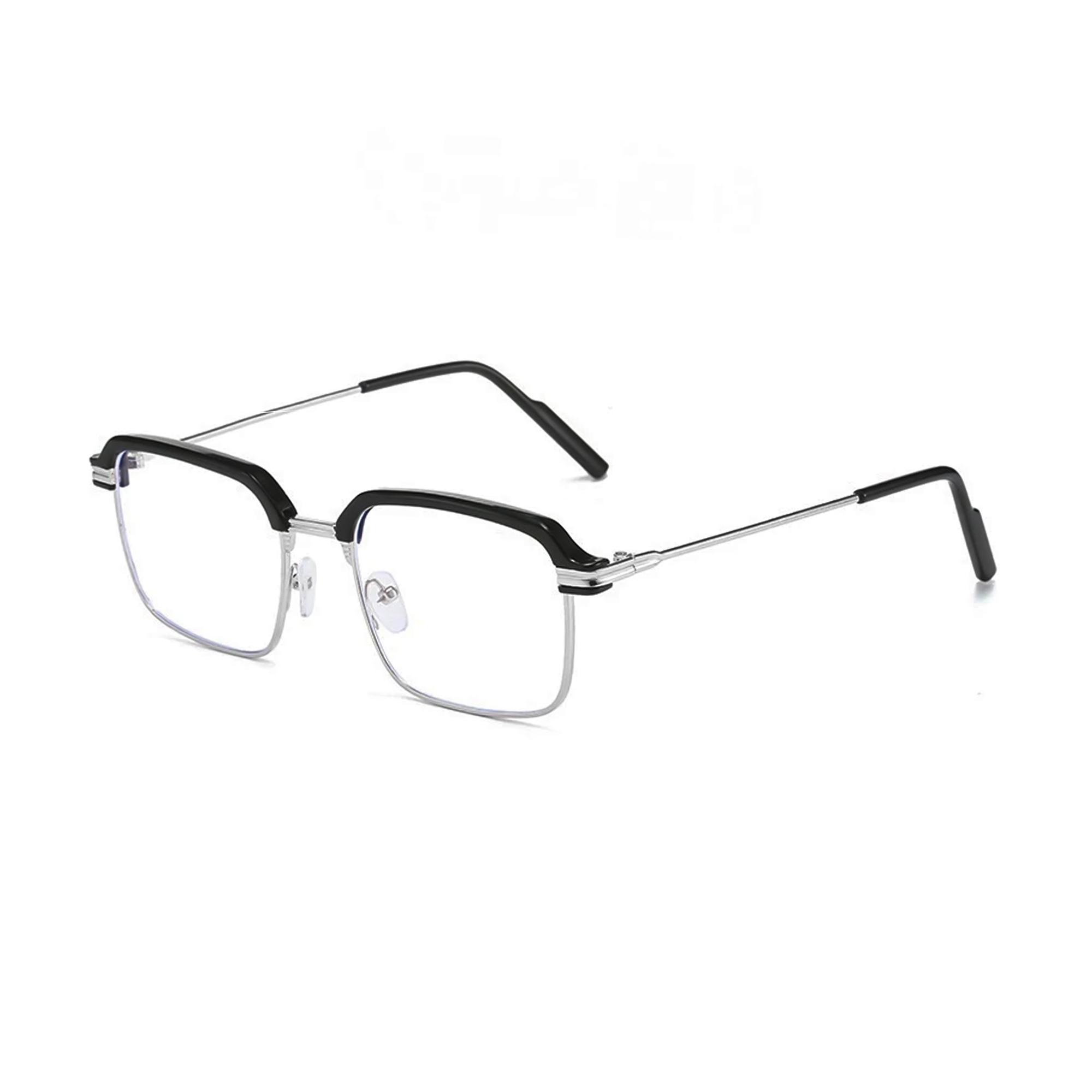 Gọng Kính Vuông Nhựa Chống Ánh Sáng Xanh MI105 – Lắp Tròng Theo Độ