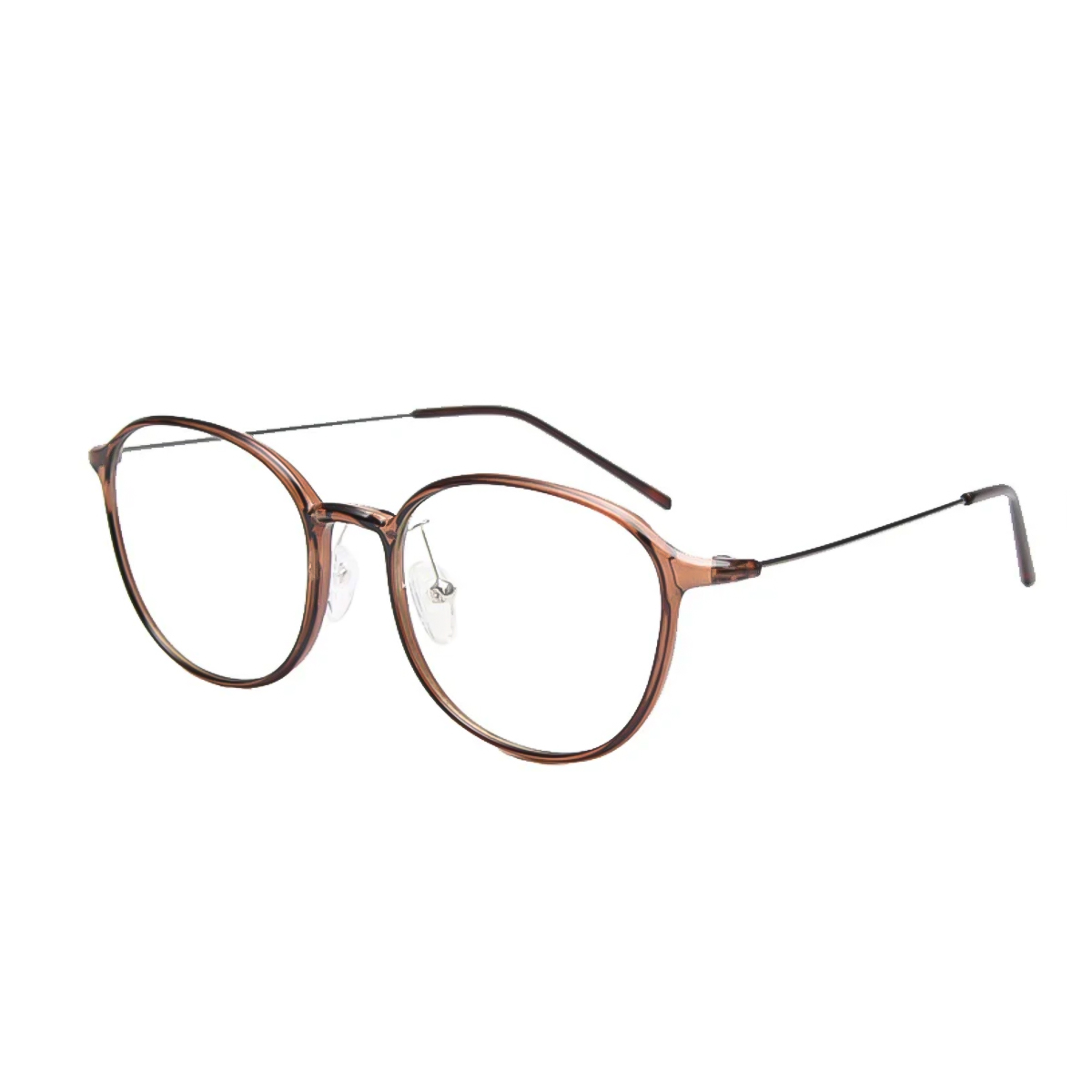 Gọng Kính Oval Nhựa Chống Ánh Sáng Xanh MI38 – Lắp Độ Theo Yêu Cầu