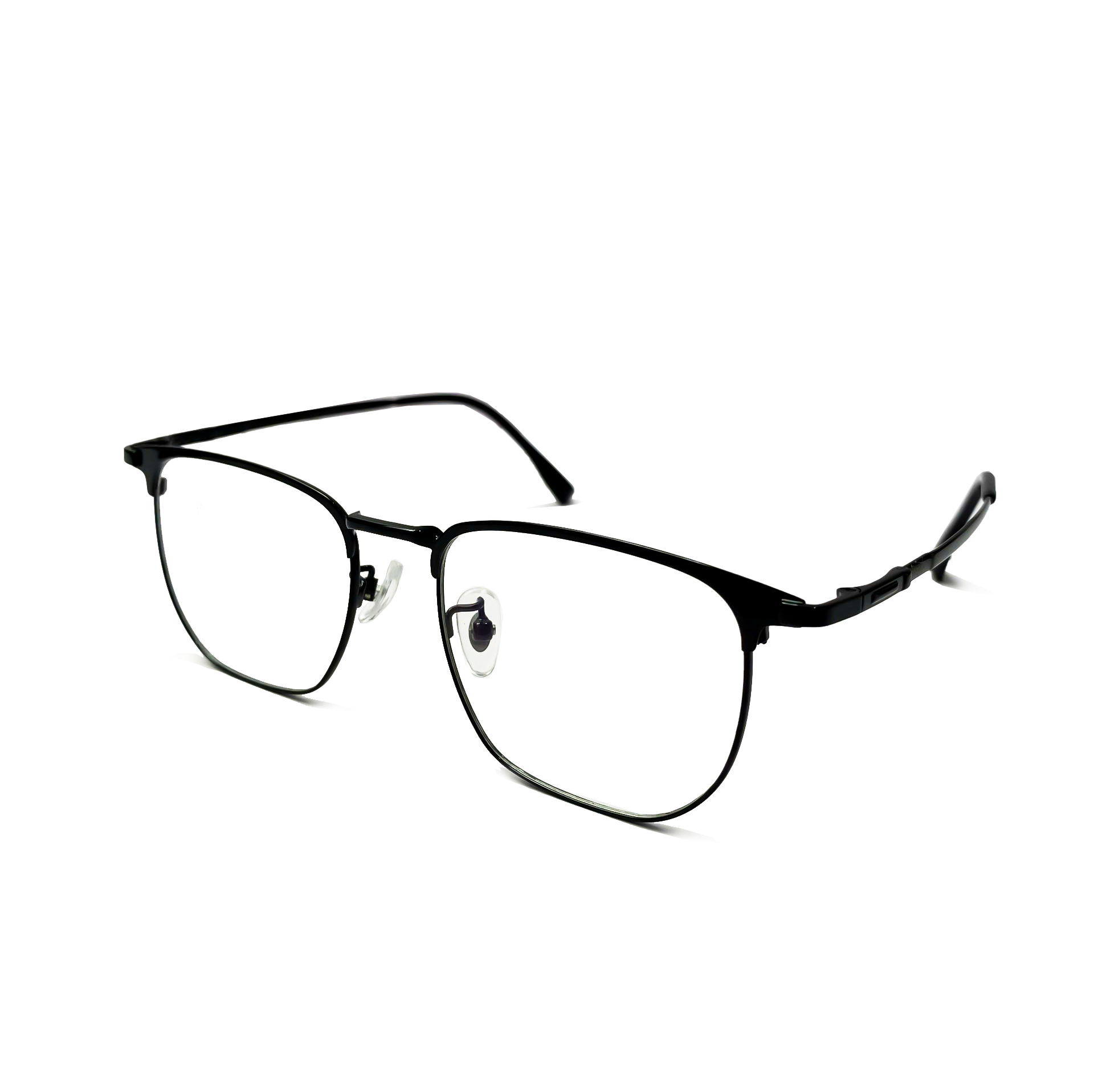 Gọng Kính Vuông Kim Loại Cao Cấp MI99 – Lắp Tròng Cận Loạn